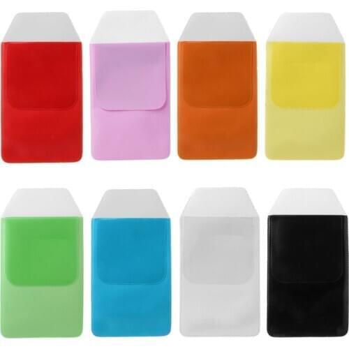 5Pcs/Bag PVC Pen Bags Pencil Case Pocket Protector Office Hospital Doctor nurse Supply