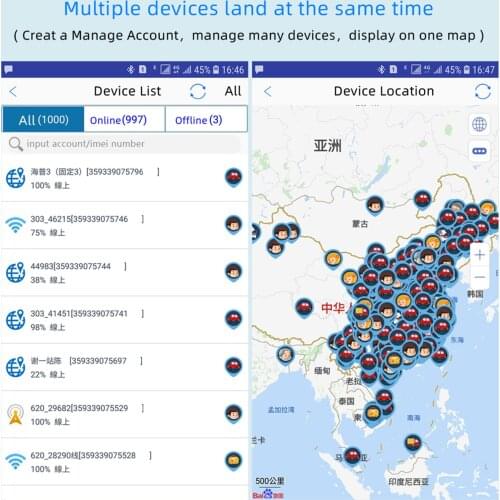 Automotive GPS Tracker Long 90Days Standby Time Strong Magnetic SOS Tracking Device for Car