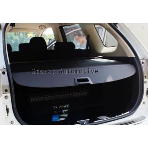 Car Rear Trunk Security Shield Cargo Cover For Mitsubishi Pajero V93 V97 2001-2016 High Qualit Trunk Shade Security Cover