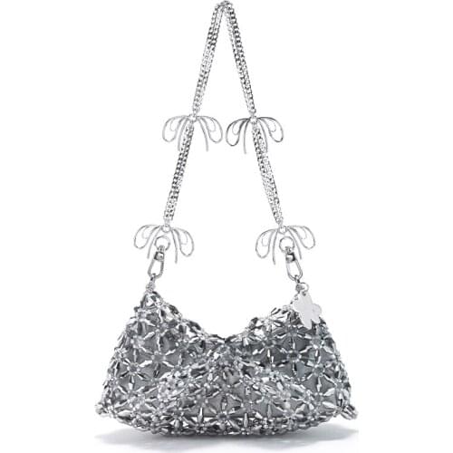 Bling Rhinestone Evening Bag Women 2021 Luxury Diamond Soft Dinner Party Small Clutch Purses ladies Fashion Small Square Handbag