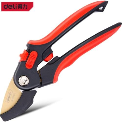 Deli Gardening Pruning Shears Which Can Cut Branches 20mm Diameter Fruit Trees Flowers Branches Scissors Plastic Tube Scissors