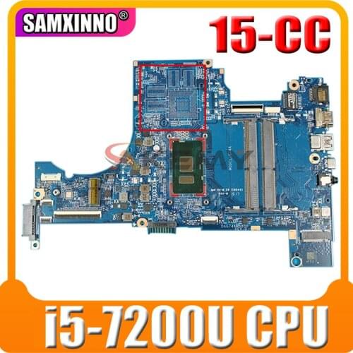 For HP Pavilion 15-CC Laptop Motherboard With i5-7200u CPU 926275-601 926275-001 DAG74AMB8D0 DDR4 MB 100% Tested Fast Ship