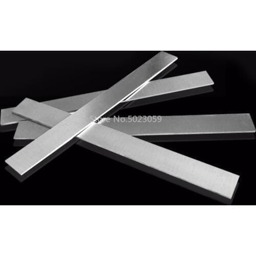 3mm HSS White Steel for Make Multipurpose Knife Chopper Kitchen Fruit Knife Blank Steel Heat Treated HRC61 Length 200mm