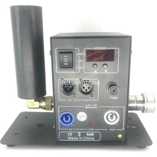 10pcs Stage DJ Effects Equipment 100W CO2 Fog Smoke Machine Column DMX CO2 Machine Jet