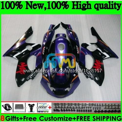 YZF 600R For YAMAHA Thundercat YZF600R 96 02 03 04 05 06 07 New purple 73BS.66 YZF-600R 2002 2003 2004 2005 2006 2007 Fairing