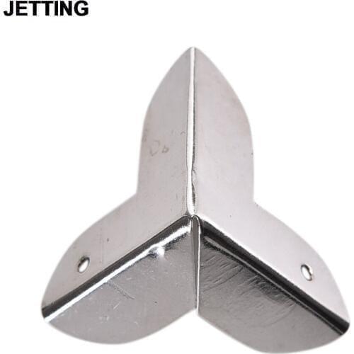 Wholesale 8 Pcs Vintage Metal Decorative Corner Bracket For Chest Case Box Mini Metal Corner Protector Crafts Hardware