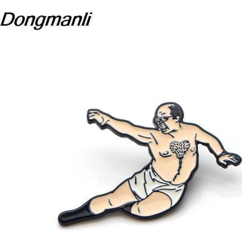 P2714 Dongmanli The timeless Art of Seduction Enamel Pins and Brooches for Women Men Lapel pin backpack badge