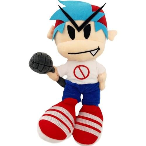 Boyfriend plush, Friday plush boyfriend doll toy, Funkin plush for Christmas and birthday gifts to decorate boys and girls
