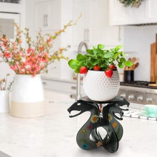 Q39C Snake-shaped Shelf Flower Pot Holder Mold Silicone Mold is Suitable for Resin Epoxy Resin Diy Craft Box Jewelry Making