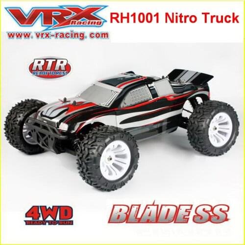 RH1001 RC Truck 1:10 Scale Nitro Gas Power Hobby Car Off Road Truck 4wd High Speed Hobby Remote Control Car