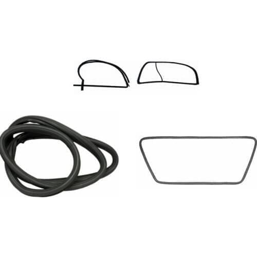Glass weatherstrip for GOLF JETTA MK2 1984-1992