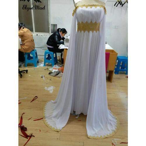 VINOPROM Womens Evening Chiffon Dresses