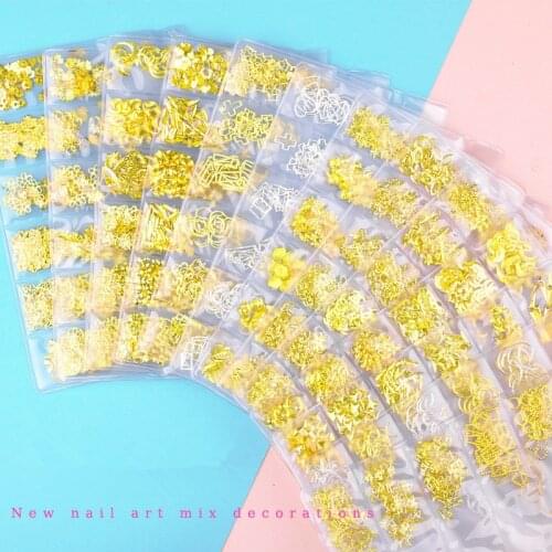 1Set Golden Shell Moon Star DIY Filling Materials Filler Epoxy Resin Jewelry Making