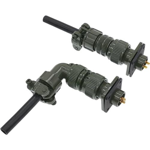 10SL US military standard connectors 2 pin MIL-STD plug socket 3 pin 5015 3100 3102 3106 3108 10SL-3 10SL-4