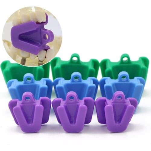 3pcs Dental Occlusal Pad Mouth Opener Prop Bite Rubber Oral Cheek Retractor Intraoral Supporting Device Teeth Care Tool