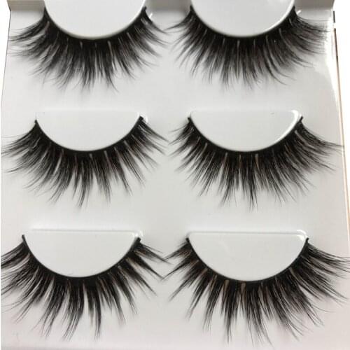 6 Pairs/2boxs Mink Eyelashes Makeup Wispy Long 3D Mink Hair Lashes Eyelash Extension Make Up False Eyelashes Maquiagem Cilios