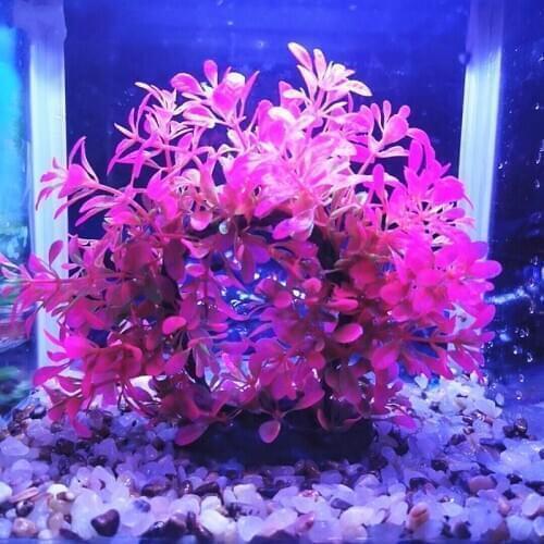Aquarium simulation water grass flower fish tank landscaping ornament decoration simulation plant set accessories