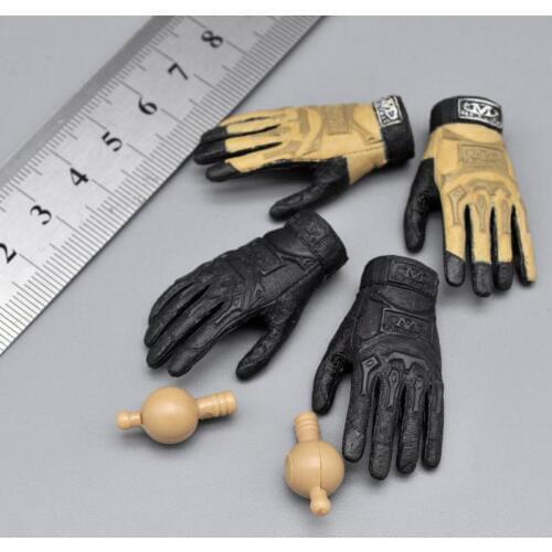 1/6 Scale U.S Seal PMC Hand Gloves Hand Types with Connetors for 12''Action Figures Bodies Accessories