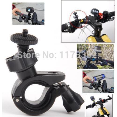 Black Motorcycle Bike Handlebar Bracket Mount Holder for DV Camera DR GPS E1Xc