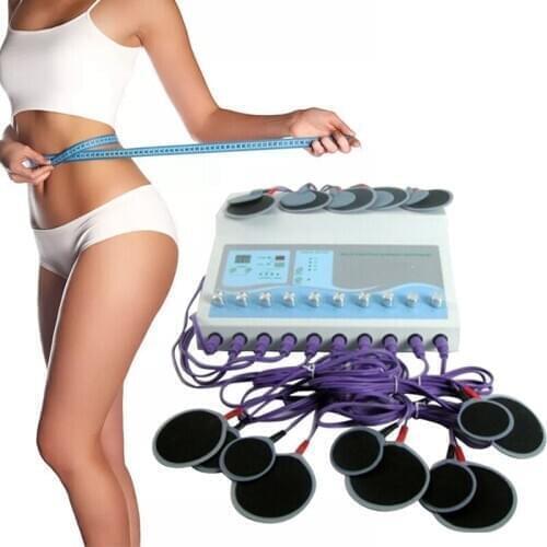 Electro EMS Muscle Stimulation Acupuncture Slimming Body Massager Muscle Stimulator Fat Burner Weight Loss Home Use Massage
