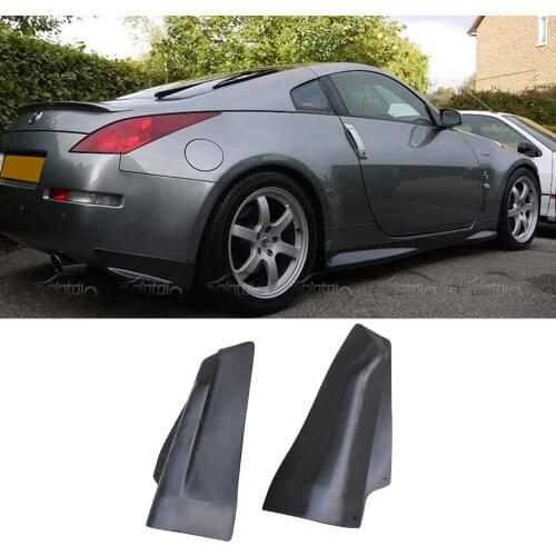 FRP Material Rear Side Splitters Bumper Spoiler Rear Winglets For NISSAN 350Z 2003-2006
