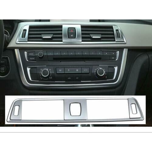 Chrome For BMW 3 Series F30 F31 Centre Console AC Air Vent Outlet Cover