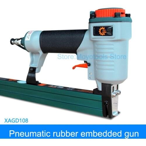 Colloidal particle gun pneumatic rubber embedded woodworking air glue gun machine