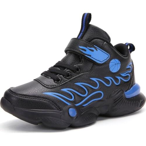 Children Thick Sole Non-Slip Soft Boys Casual Shoes Kids Sneakers Autumn High Top Girls Shoe Child Boy Girl Walking Shoe Boots