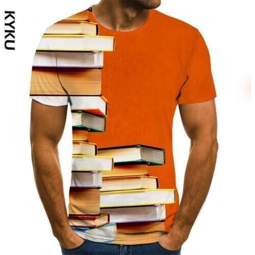 KYKU New T-shirt Casual Style 3D Printed T-shirt Mens Womens T-shirt Summer Short Sleeve O-Neck Tops and T-Shirt