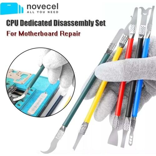 CPU Dedicated Disassembly Set for iPhone iPad Laptop Motherboard Chip IC Glue Removing Disassemble Crowbar Phone Repair Tools