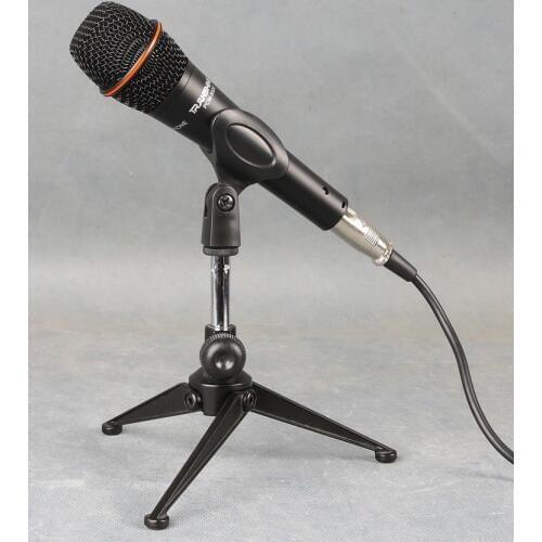 New Adjustable Metal Desktop Table Mic Microphone Clamp Clip Holder Stand Tripod