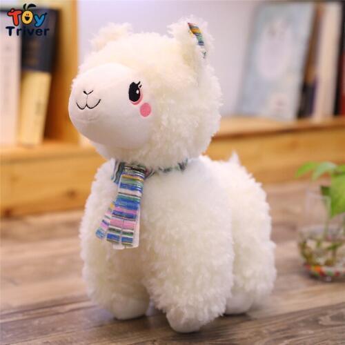 Sheep Alpaca Lamb Mutton Plush Toy Triver Stuffed Animals Doll Boy Girl Baby Kids Children Toys Birthday Gift Shop Home Decor