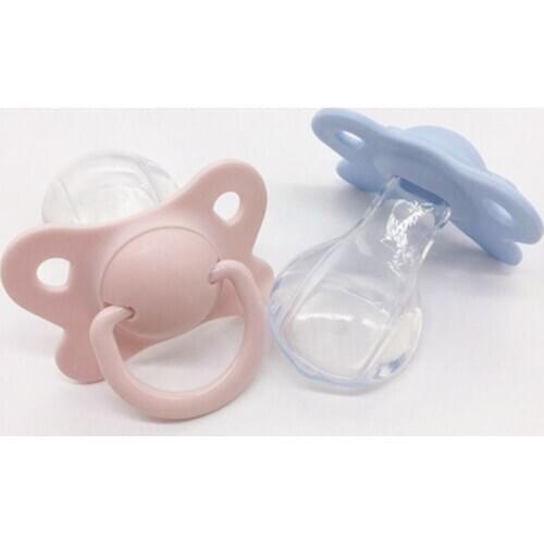 Adult Pacifier Wide-bore Butterfly Shaped Silicone Nipple for Adults Supplies