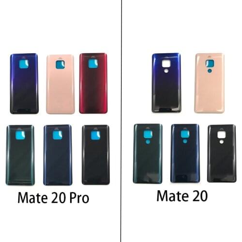 Back Battery Cover Glass For Huawei Mate 20 Pro Rear Glass Cover Housing Door + Repair Tools + B7000 Adhesive