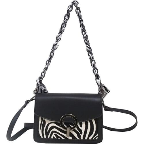 Women bag 2020 new ladies handbags trendy retro leopard print small square bag wild fashion shoulder bag fashion messenger bag