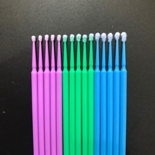 300pcs Dental Materials Disposable Cotton Swab Micro Superfine/Fine/Regular Brush Applicator Sticks Dentist Products