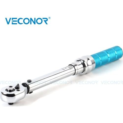 5-25N.m Preset Torque Wrench 1/4" Sqaure Drive Socket Wrench For Bicycle Car Repair