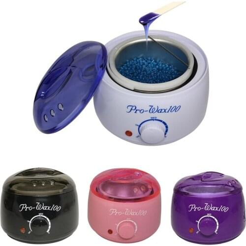 500CC Waxing Machine Heater Hair Removal Paraffin Depilatory Epilator Wax Beans Bead Heating Wax-melt SPA Body for Bikini LL08