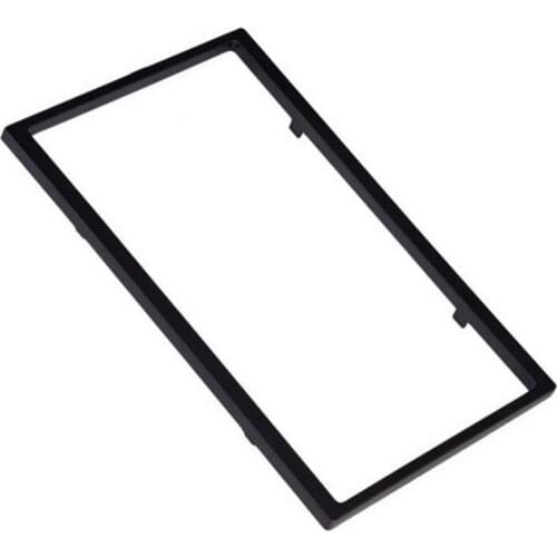 Car Radio 2 Din Frame Metal+ABS Installation Trim Fascia Black+Silver Panel Frame For 7018B 7010B 7012B 8702 7023D 7010G 7018G