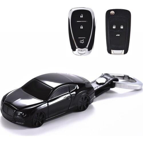 Car model Car Key Case Cover fob keychain For Chevrolet Chevy Camaro Cruze Malibu Tracker Trax Aveo Opel Astra Corsa Lova Epica