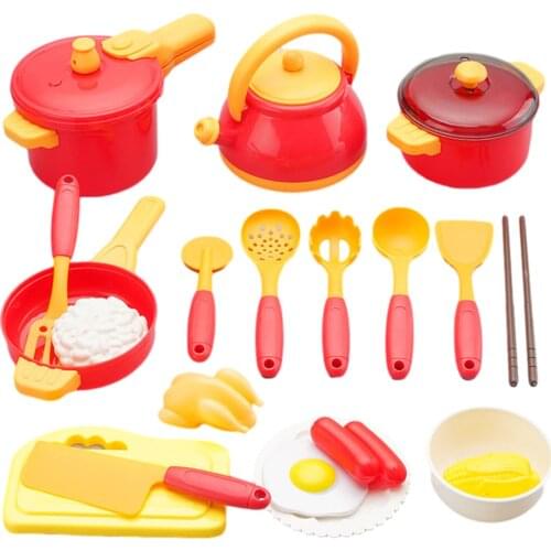Pretend Play Toys Children Pretend Play Kitchen Toy Set Cooking Playset Garbage Classification Tableware And Kitchenware Toy Set