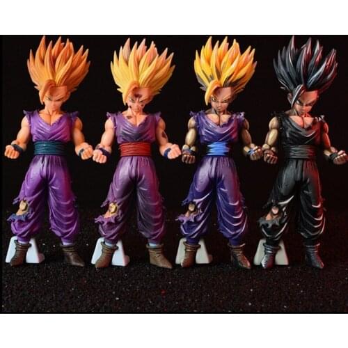 Classic Anime Character Dragon Ball Super Saiyan Sun Gohan War Edition Action Humanoid Boxed Model Decoration Toy Childrens Gift