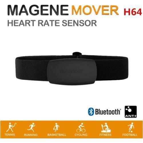 Magene MOVER H64 Bluetooth4.0 ANT + Heart Rate Sensor Compatible GARMIN Bryton IGPSPORT Computer Running Bike Heart Rate Monitor