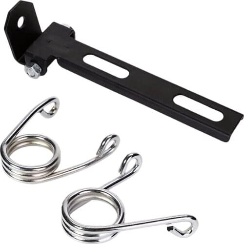 Motorcycle 2.5 Inch Steel Solo Seat Springs Bracket Mounting Kit for Sportster Chopper Bobber Honda Yamaha