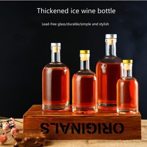 New Style 200-750ml Handmade Vodka Wine Bottle Fruit Wine Bottle Creative Sake Rice Hip Flask Tea-Seed Oil Spice Jar Keep Fresh