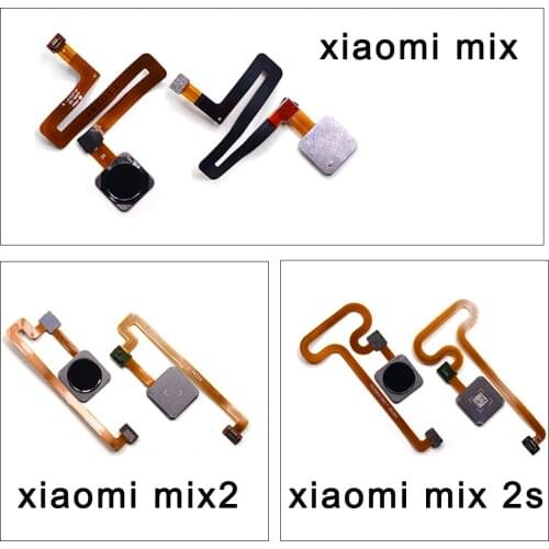 Original Fingerprint sensor Scanner Home Button Return Key Flex Cable For Xiaomi Mi Max Max2 Mix Mix2 Replacement Repair Parts