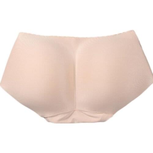 Womens panties Sexy Solid Color Butt Enhancer Hip Lifting Panties Padded Underwear Seamless Push Up Panties Plus Size 2 Colors