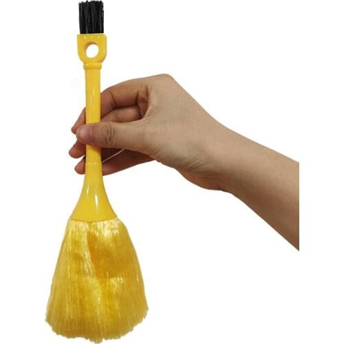 1 Pcs Double-headed Special Brush Air Conditioning Air Outlet Car Interior Brush Long Soft Hair Car Crevice Brush