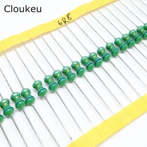 20Pcs 1w 6.8UH 6R8K Color Code Inductance Inductor 0510 6.8UH 6R8K 6R8