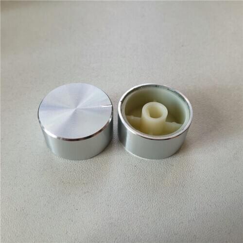 8pcs aluminum plastic knob potentiometer knob 26*13*6mm potentiometer cap D shaft Volume knob switch cap Headphone amplifier